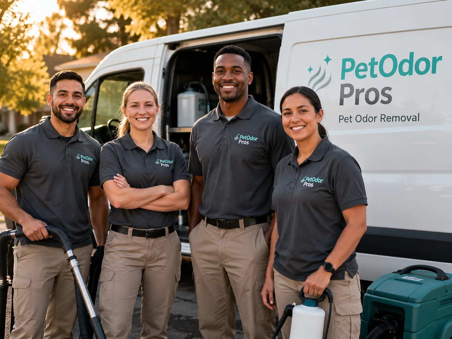 Pet Odor Removal team serving Hertel, WI